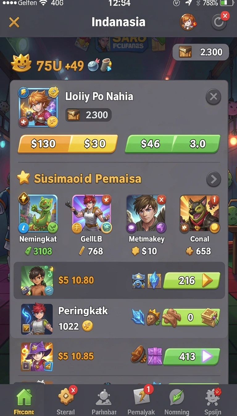 Tampilan utama aplikasi Review Aplikasi hargatoto yang intuitif dan efisien.