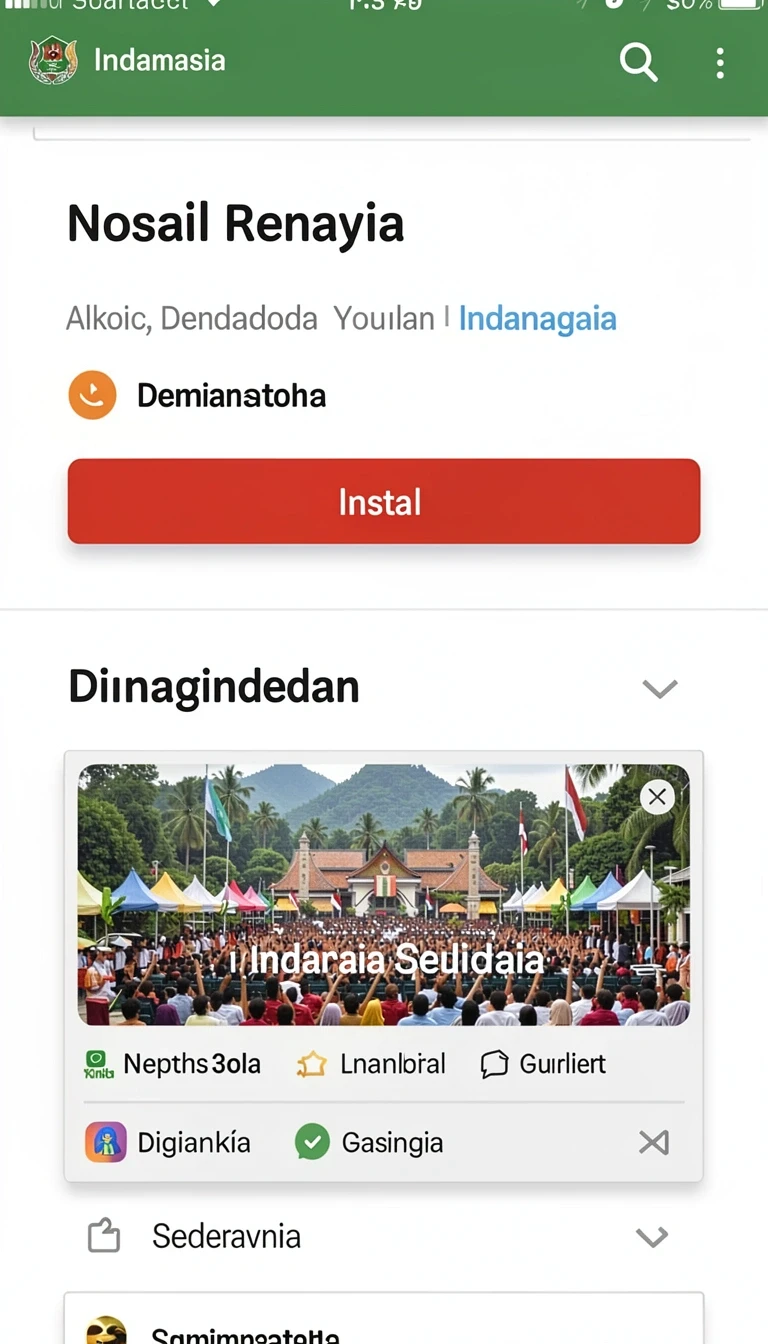 Tampilan utama aplikasi Review Aplikasi nekototo yang intuitif dan efisien.